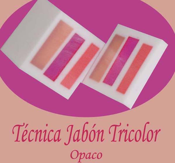 Hacer jabon tricolor opaco, tutorial paso a paso