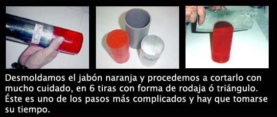 Paso 2 Hacer jabon con forma de Naranja. Paso 2 Hacer jabon con forma de Naranja.