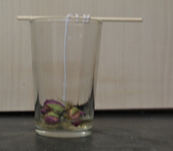 Paso 3 Hacer velas de Gel con capullitos de Rosa Paso 3 Hacer velas de Gel con capullitos de Rosa