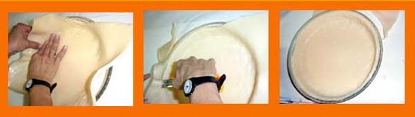 Paso 3 Hacer jabones con forma de tarta de Merengue Paso 3 Hacer jabones con forma de tarta de Merengue