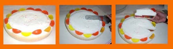 Paso 8 como hacer jabones con forma de tarta de merengue Paso 8 como hacer jabones con forma de tarta de merengue