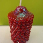 Hacer vela sencilla con molde de Silicona.
