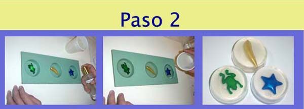 Paso 2 Hacer jabón de Transparencias Paso 2 Hacer jabón de Transparencias