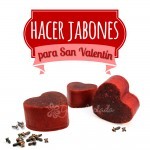 Hacer jabones para San Valentín