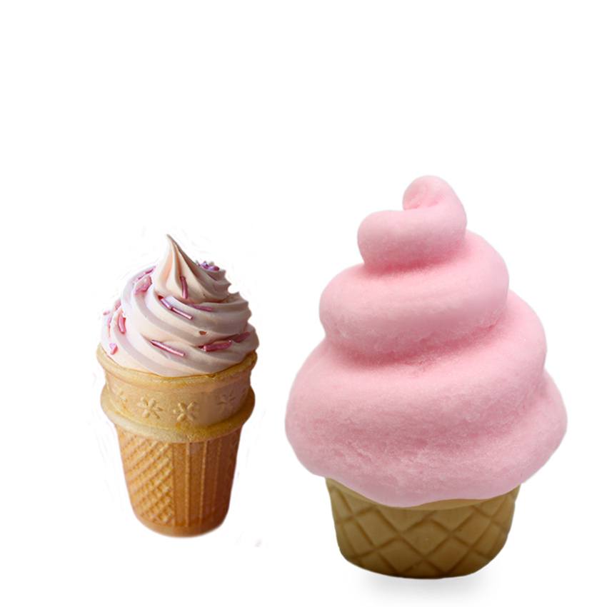 Cómo hacer jabón con forma de cucurucho helado y un dulce aroma