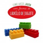 Hacer jabón con forma de Ladrillo de juguete