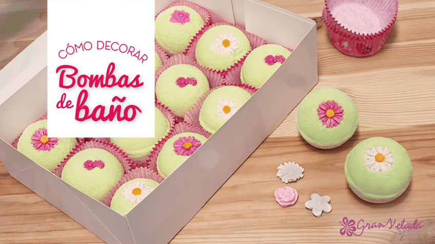 Como decorar bombas de baño