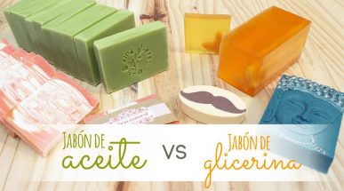 Diferencias entre jabon de Aceite y jabon de Glicerina.