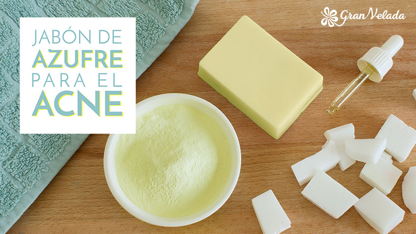 Jabon de azufre para el acne