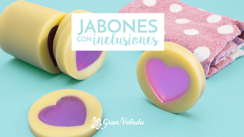 Jabones con inclusiones