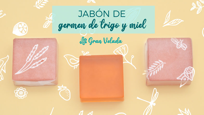 jabon de germen de trigo y miel