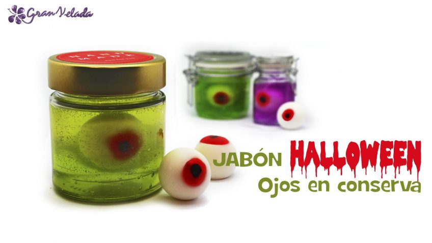 jabon halloween ojos en conserva