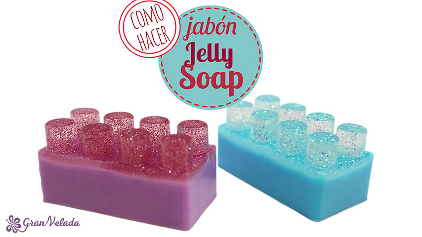 hacer jabon jelly soap