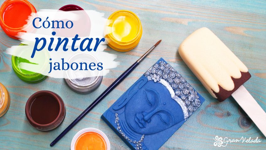 como pintar jabones