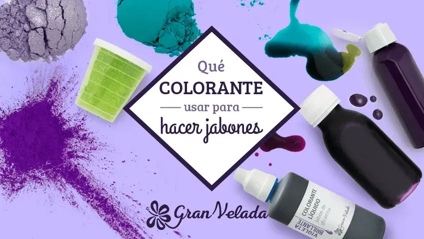 Colorantes para jabones ¿Cuál es mejor utilizar al hacer jabones caseros?