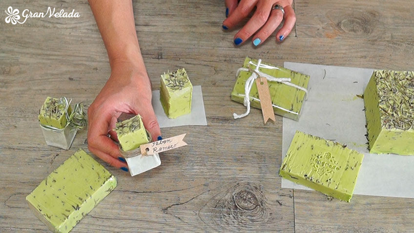 Jabones naturales para bodas