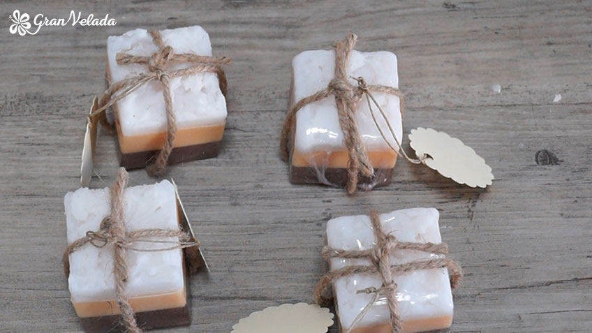 Jabones para regalar en bodas