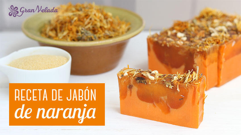 receta de jabon de naranja video