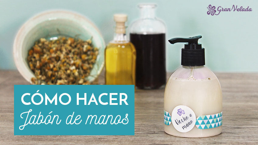 Cómo hacer Jabón Líquido de Manos casero con aroma a Rosas