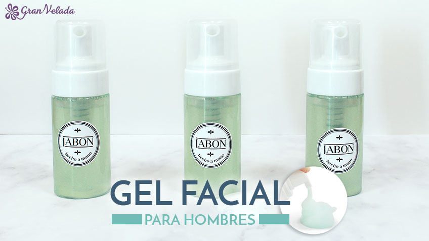 gel facial para hombres