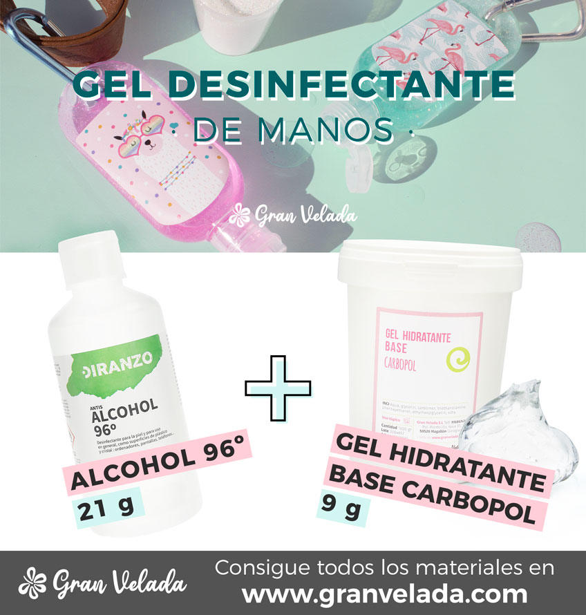 Gel desinfectante casero