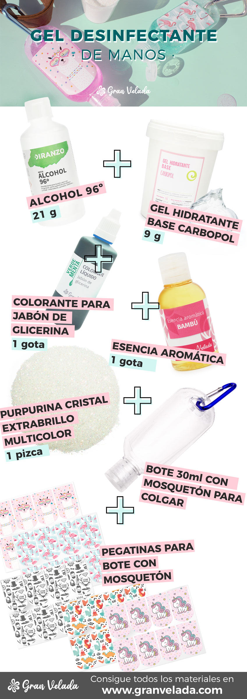 Como hacer gel desinfectante