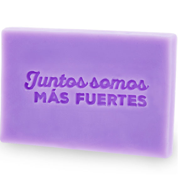 sello jabones juntos somos mas fuertes