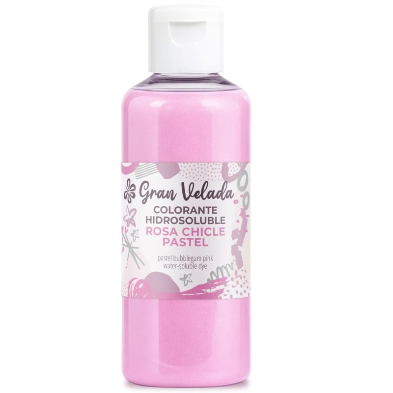 Colorante rosa chicle pastel